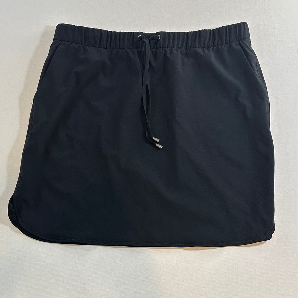 Reel Legends Black Elastic Waist Athletic Skirt Size M